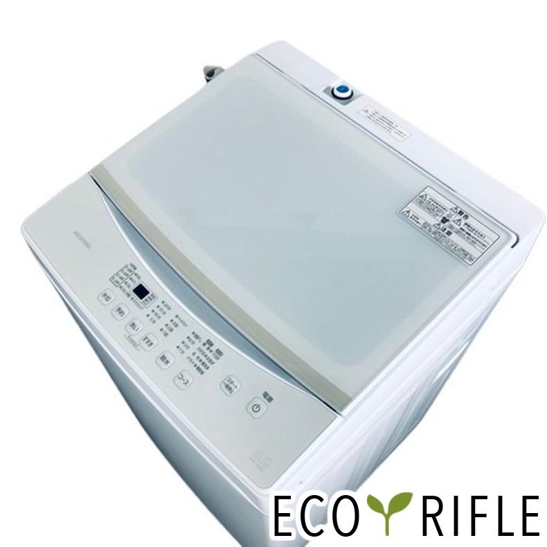 洗濯機 中古 アイリスオーヤマ IRISOHYAMA IAW-T603WL 2020年製 全自動  