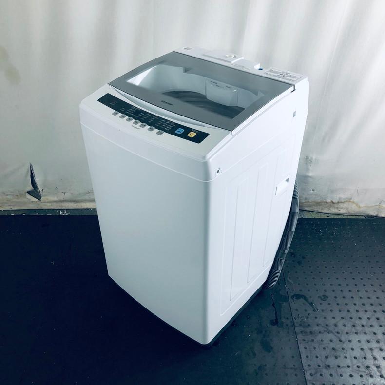 洗濯機 中古 アイリスオーヤマ IRISOHYAMA IAW-T701 2018年製 7.0kg 