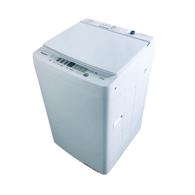 Hisense(ハイセンス) 全自動洗濯機 ホワイト HW-G55B-W 【公式通販】