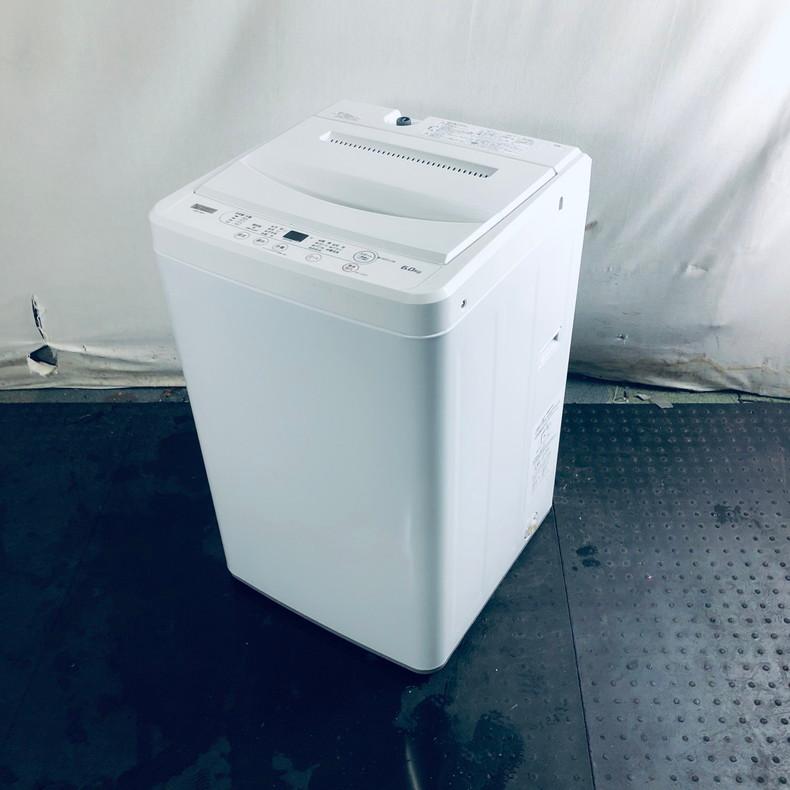 洗濯機 中古 ヤマダ電機 YAMADA YWM-T60H1 2023年製 6.0kg ホワイト