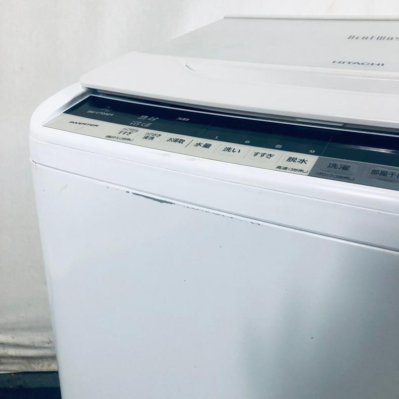 日立 洗濯機 中古 HITACHI BW-V70AE4(W) 2017年製 7.0kg 日立 洗濯機 中古 HITACHI BW-V70AE4(W) 2017年製 7.0kg