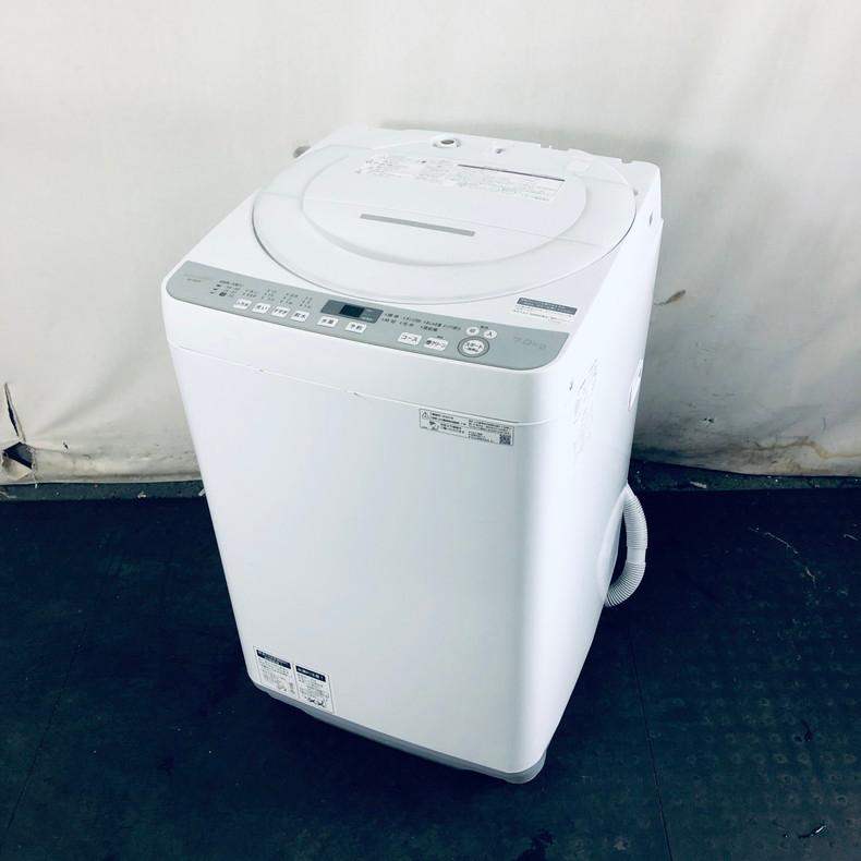 2022年製 7.0kg 洗濯機 美品 単身向け SHARP【地域限定配送無料】