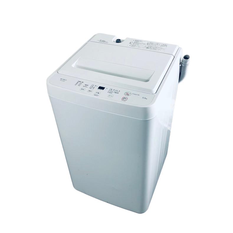 洗濯機 中古 ヤマダ電機 YAMADA YWM-T55LW 2024年製 5.5kg ホワイト 