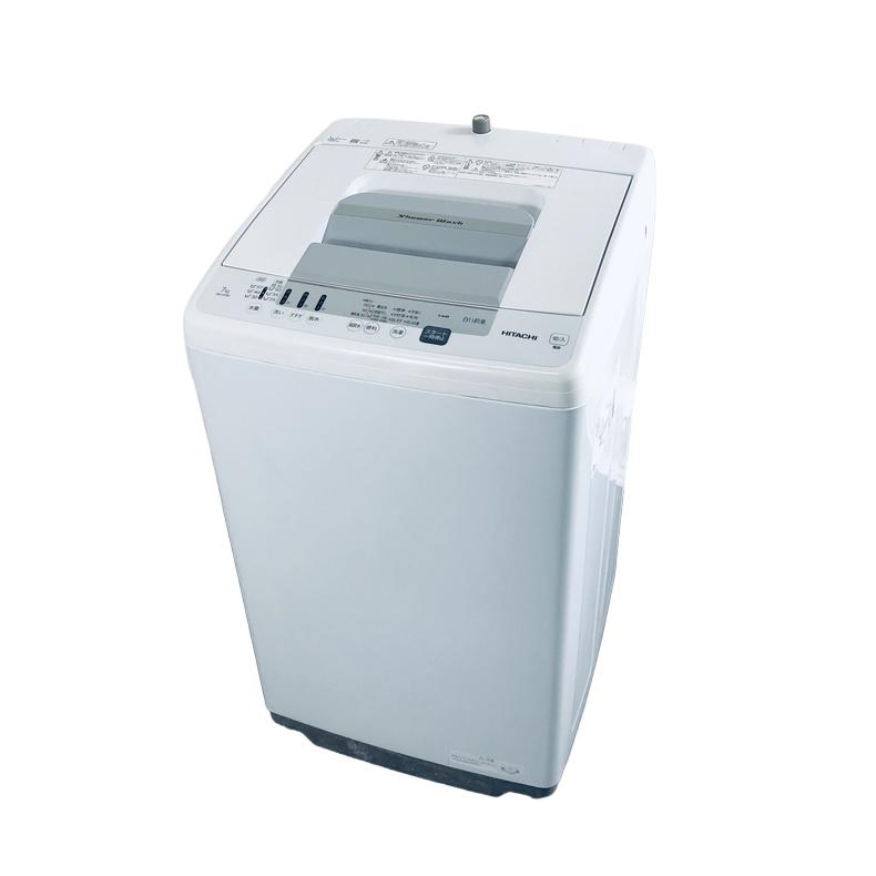 日立（HITACHI） 洗濯機 中古 HITACHI NW-Z70E9-W 2022年製 7.0kg 