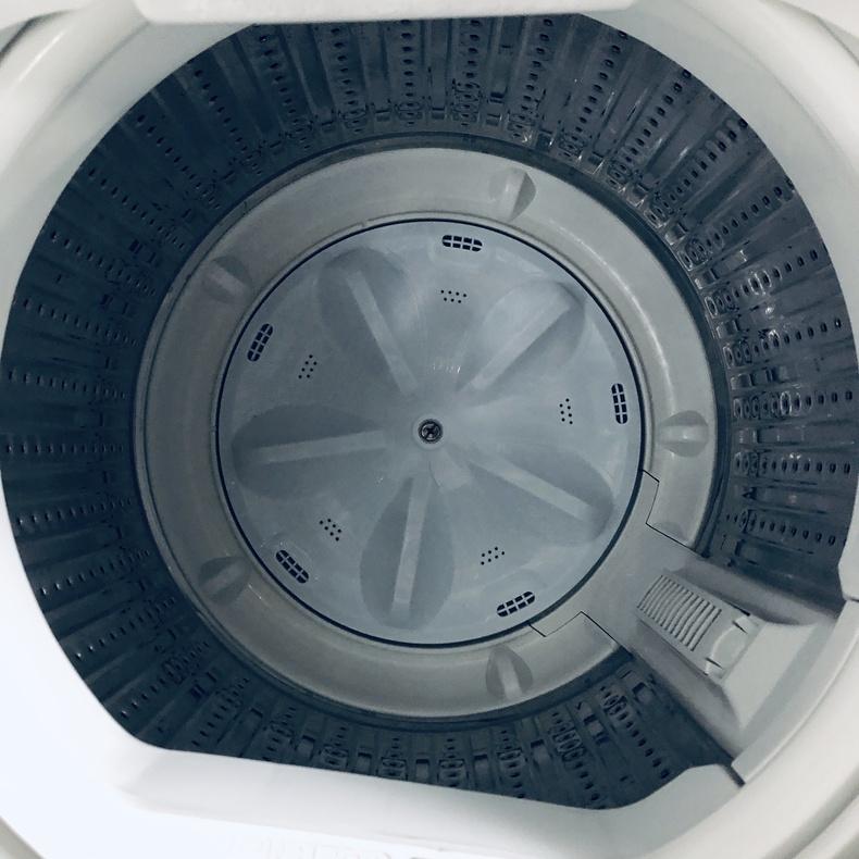 洗濯機 中古 RORO YWM-T45LW 2024年製 4.5kg ホワイト 送風 乾燥機能