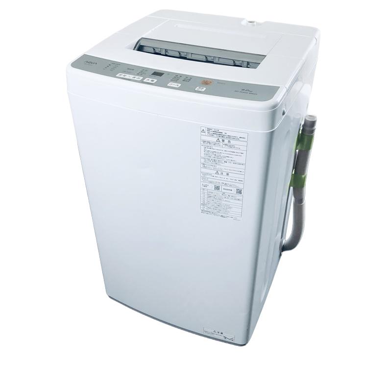 AQUA（アクア） 洗濯機 中古 AQUA AQW-S6N(W) 2023年製 6.0kg ホワイト 