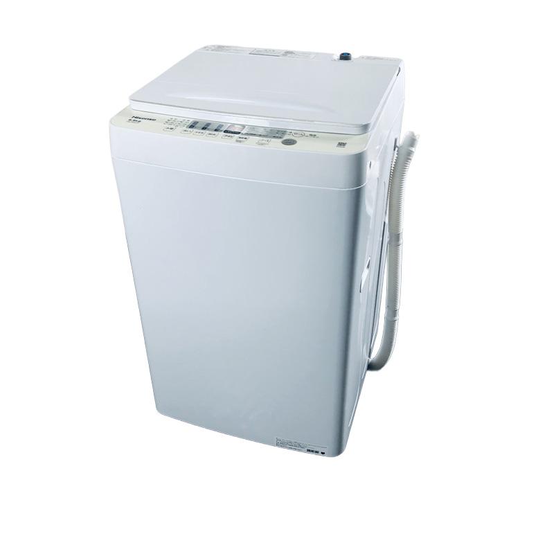ID 534391   洗濯機5.5K　ハイセンス　２０２４年　HW-55E2W 洗濯機 中古 ハイセンス Hisense HW-55E2W 2024年製 5.5kg ホワイト
