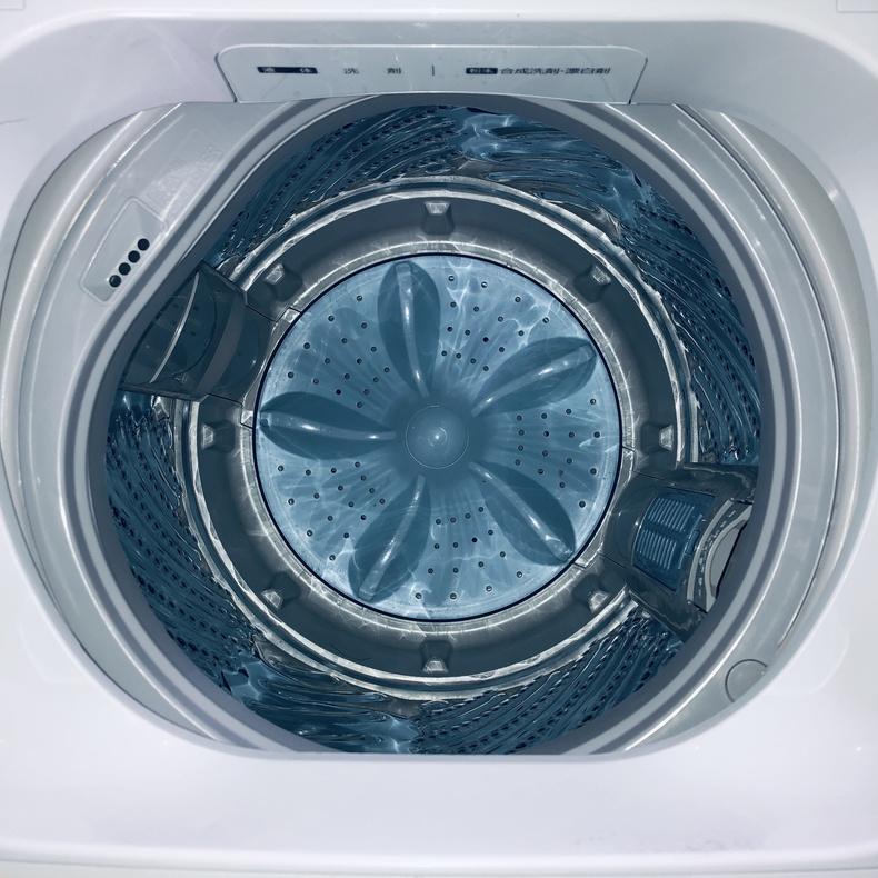 洗濯機 中古 ハイセンス Hisense HW-55E2W 2024年製 5.5kg ホワイト