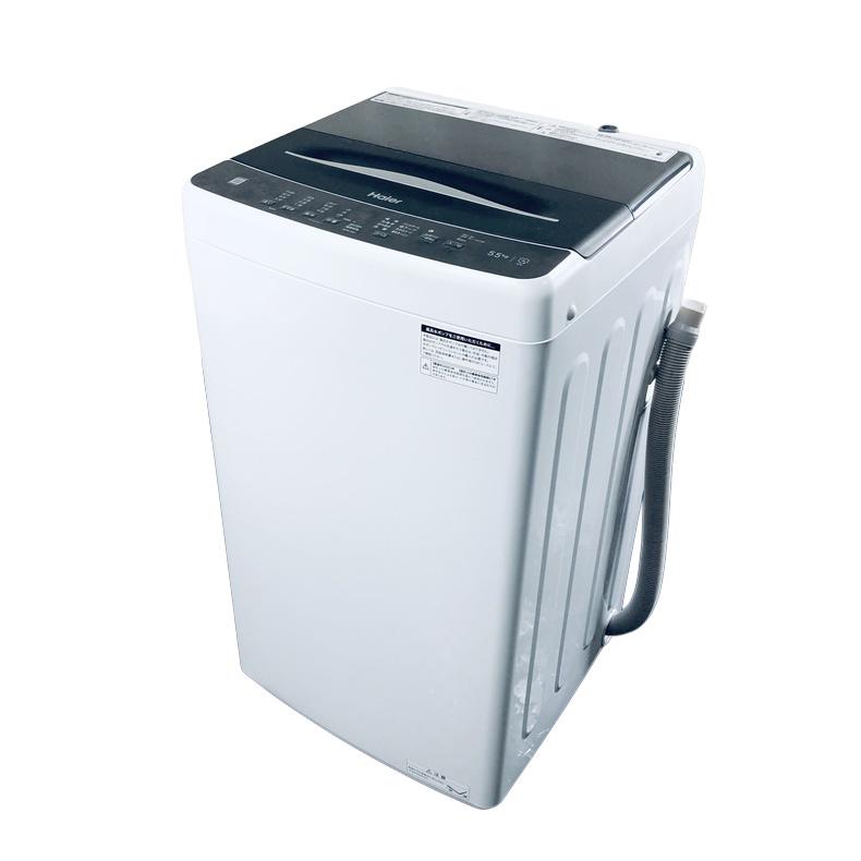 洗濯機 中古 ハイアール Haier JW-U55A 2023年製 5.5kg ホワイト 送風