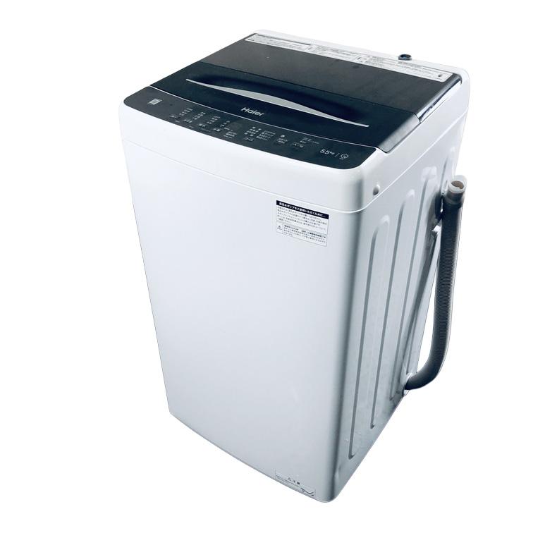 5.5kg洗濯機 ハイアール JW-U55A 2023年 中古商品 店頭決済 洗濯機 中古 ハイアール Haier JW-U55A(K) 2023年製 5.5kg ブラック