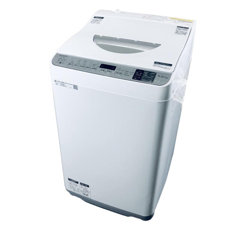 ◆送料込み◆SHARP 電気洗濯乾燥機 ES-TX5D-S 2020年製 SHARP（シャープ） 洗濯機 中古 SHARP ES-TX5D-S 2020年製 5.5kg/3.5kg