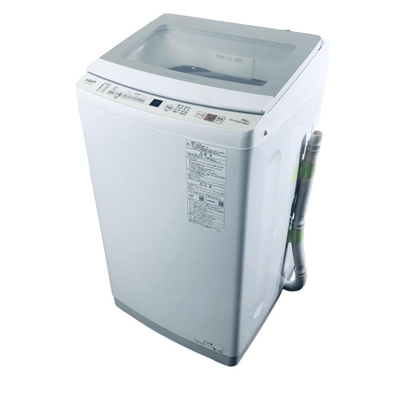 AQUA（アクア） 洗濯機 中古 AQUA AQW-P7P(W) 2024年製 7.0kg ホワイト