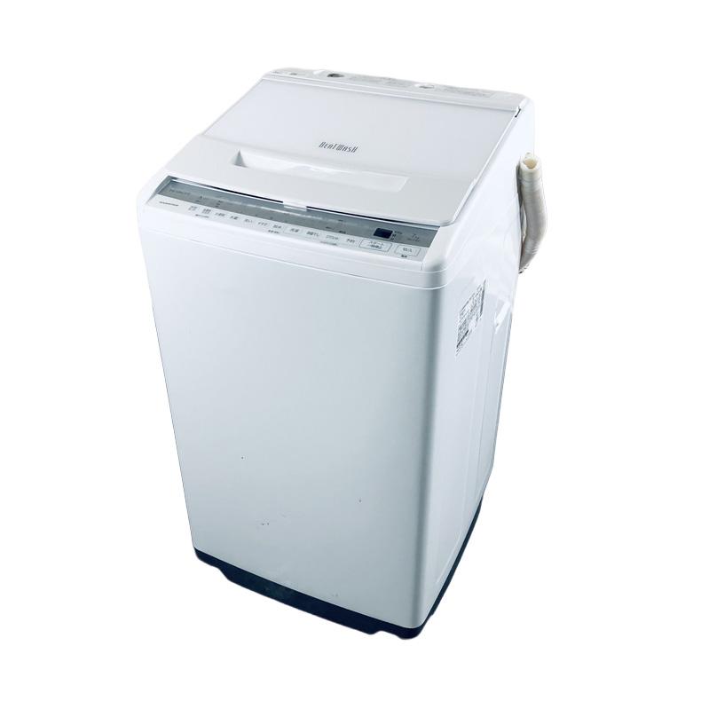 日立（HITACHI） 洗濯機 中古 HITACHI BW-V70F(W) 2020年製 7.0kg