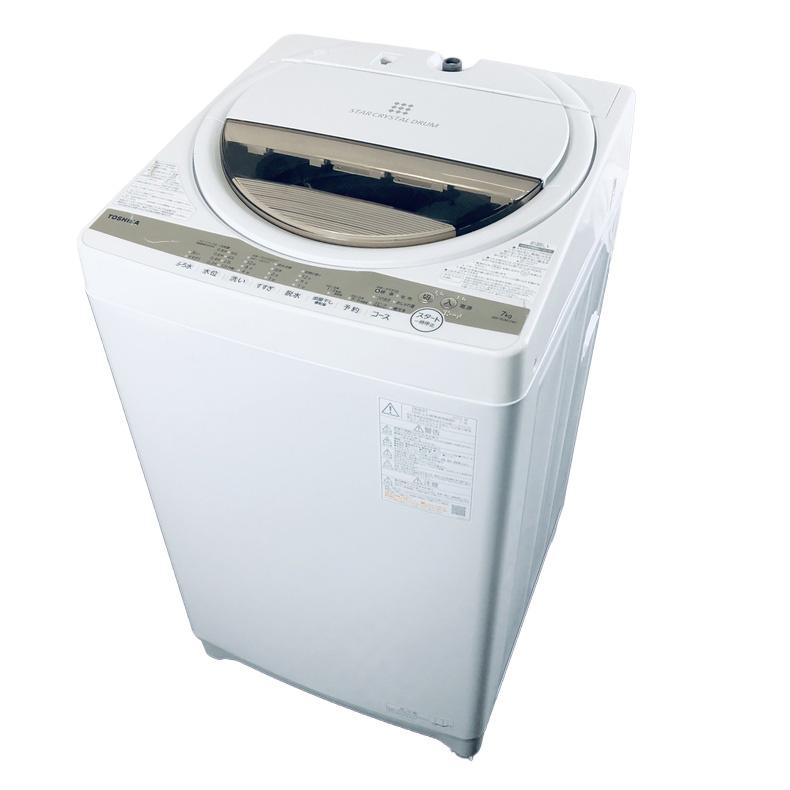 [2022年製] 中古 東芝 TOSHIBA 洗濯機 AW-7GM1 7kg TOSHIBA（東芝） 洗濯機 中古 TOSHIBA AW-7GM1 2022年製 7.0kg