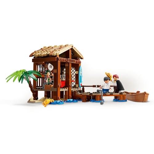 レゴ(LEGO) ワンピース フーシャ村 シャンクス 赤髪 悪魔の実 麦わら