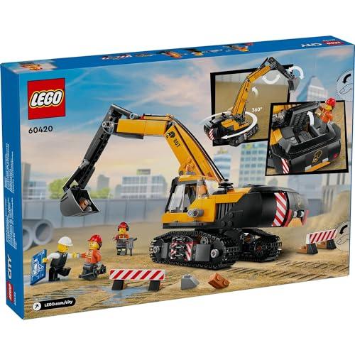 レゴ(LEGO) シティ きいろのショベルカー おもちゃ 玩具 ブロック 