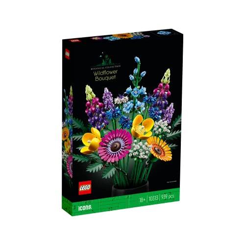 レゴ(LEGO) アイコン ワイルドフラワーブーケ 10313 おもちゃ ブロック 母の日 誕生日 プレゼント ギフト 花 造花 フラワー インの画像