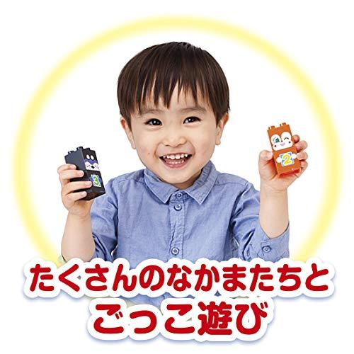 BlockLabo ブロックラボ アンパンマン SLマンと123!すうじブロック