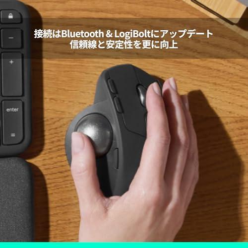 ロジクール 静音 ワイヤレス トラックボール マウス MXTB2 MX ERGO S