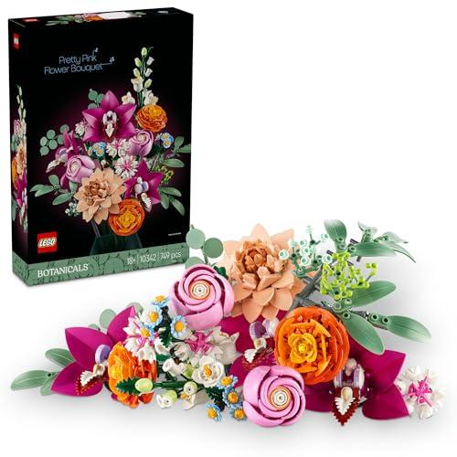 レゴ(LEGO) ボタニカル ピンクのブーケ 10342 おもちゃ 玩具 ブロック バレンタイン 花束 造花 飾り | 