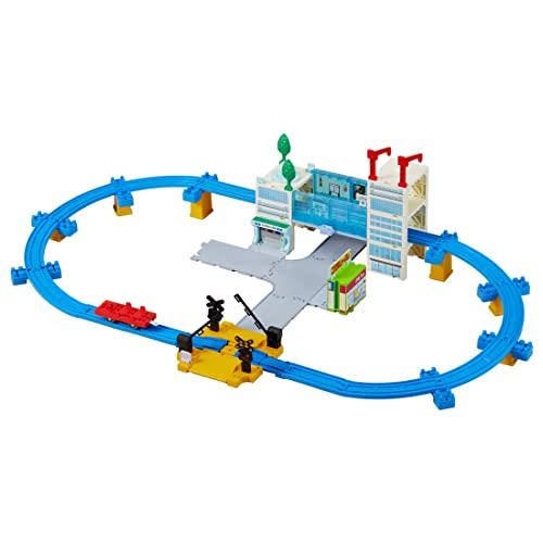タカラトミー『 プラレール まちをつくって走らせよう! トミカとプラレールのマイタウンキット 』 電車 列車 おもちゃ 3歳以上 玩具安全基準合 | 