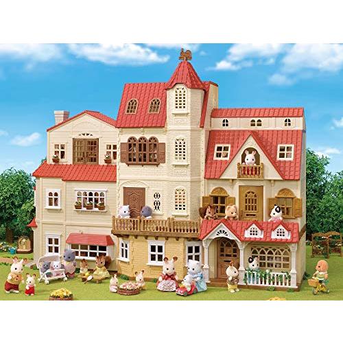 シルバニアファミリー おうち 【赤い屋根のエレベーターのある