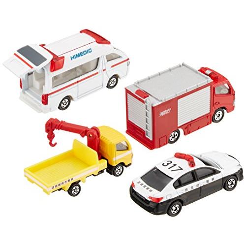 タカラトミー『 トミカ 緊急車両セット5 』 ミニカー 車 おもちゃ 3歳