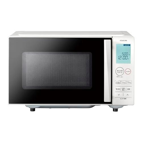 コイズミ 単機能 電子レンジ 18L フラットテーブル ヘルツフリー 自動
