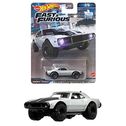 ホットウィール(Hot Wheels) ワイルド・スピード - 1967 シェビー カマロ オフロード 【3才~】 HNW47 ホワイト 1/6 | 
