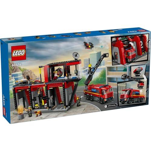 レゴ(LEGO) シティ 消防署と消防車 60414 おもちゃ 玩具 ブロック