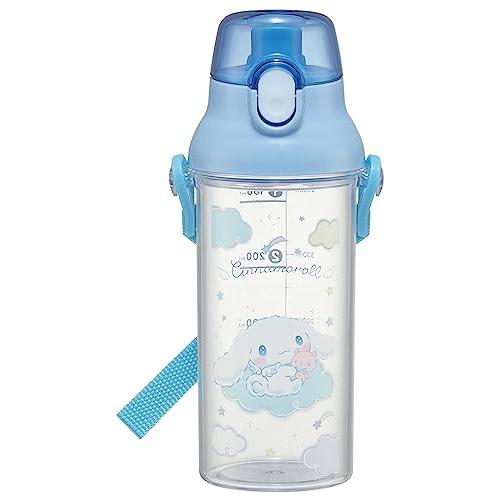 スケーター(Skater) 子供用 クリア プラチック 水筒 480ml シナモロール 星空 サンリオ 目盛り付きで水分補給の管理 PSB5TR | 