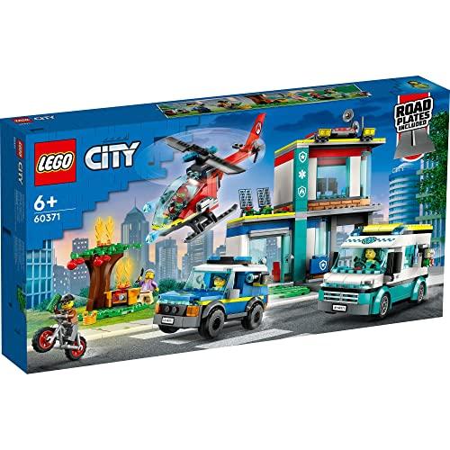 けんちゃん@送料無料　 レゴ(LEGO) シティ 緊急出動本部 60371 おもちゃ ブロック プレゼント