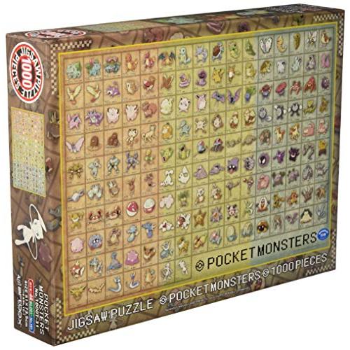 送料無料　新品未開封　ポケモン　全国図鑑全キャラパズル 1000ピース 送料無料 新品未開封 ポケモン 全国図鑑全キャラパズル 1000ピース