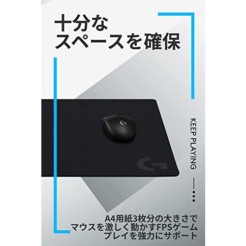 Logicool G ロジクール ゲーミングマウスパッド G640 クロス 表面 大型