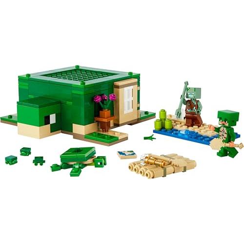 レゴ(LEGO) マインクラフト カメのビーチハウス 21254 おもちゃ 玩具 ブロック |  | 01