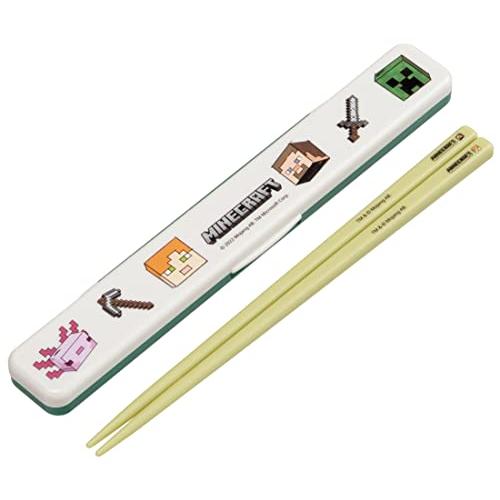 スケーター(Skater) 箸 箸箱 セット マインクラフト エクスプローラー 18cm 抗菌 大人用 日本製 ABC3AG-A | 