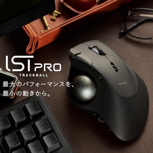 エレコム トラックボールマウス IST PRO 静音 マルチ接続 Bluetooth
