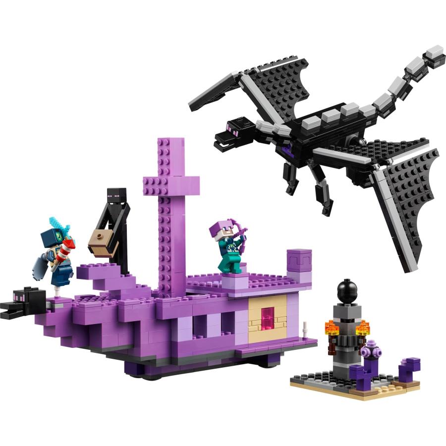 レゴ(LEGO) マインクラフト エンダー ドラゴンとエンドシップ 21264 おもちゃ 玩具 ブロック |  | 08