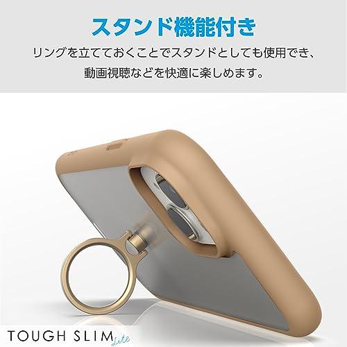 エレコム iPhone15 ケース TOUGH SLIM LITE リング付き 耐衝撃 衝撃吸収 薄型 軽量 ストラップシート付き ストラップホ |  | 03