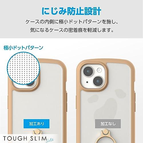 エレコム iPhone15 ケース TOUGH SLIM LITE リング付き 耐衝撃 衝撃吸収 薄型 軽量 ストラップシート付き ストラップホ |  | 05