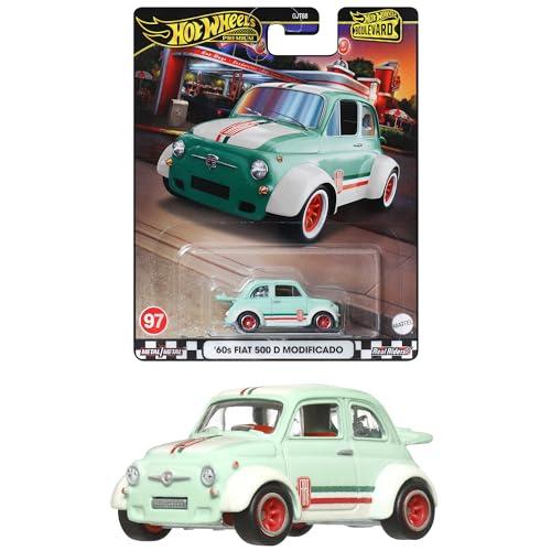 ホットウィール(Hot Wheels) ブールバード '60s フィアット 500 D モディフィカド 乗り物おもちゃ ミニカー | 