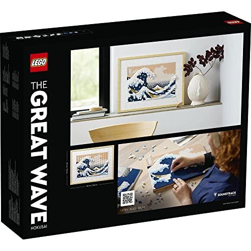 レゴ (LEGO) おもちゃ レゴアート 葛飾北斎 <富嶽三十六景 神奈川沖浪裏> 大人 男の子 女の子 北斎 絵画 子供 玩具 知育玩具 誕生