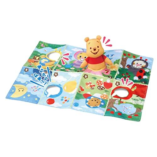 ディズニー 親子知育 み〜つけた!かくれんぼ布絵本 くまのプーさん | 