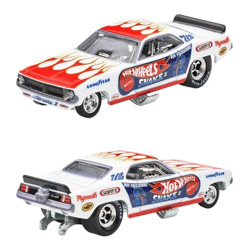 ホットウィール(Hot Wheels) プレミアム 2パック '72 プリムス クーダ FC/ロブ・ン・ピンクス 乗り物おもちゃ ミニカー 3歳 |  | 01