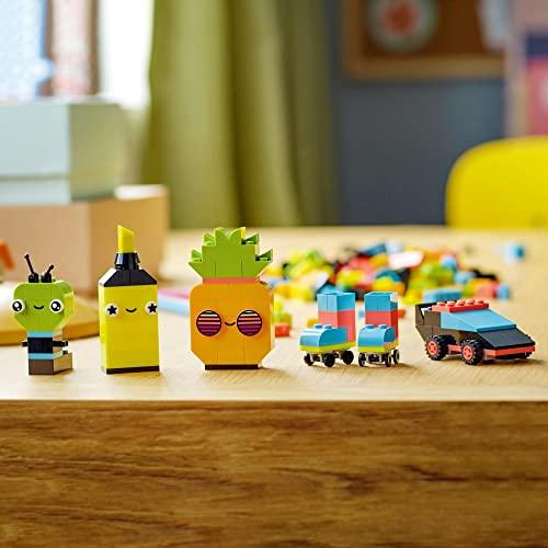 レゴ(LEGO) クラシック アイデアパーツ\u003cネオンカラー\u003e 11027 おもちゃ ブロック プレゼント 知育 クリエイティブ 男の子 女の子_1