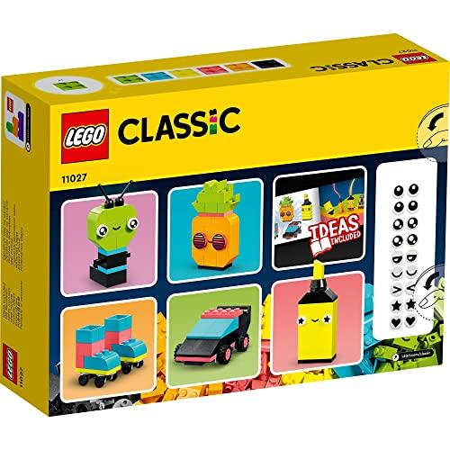 レゴ(LEGO) クラシック アイデアパーツ\u003cネオンカラー\u003e 11027 おもちゃ ブロック プレゼント 知育 クリエイティブ 男の子 女の子_4