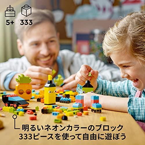レゴ(LEGO) クラシック アイデアパーツ\u003cネオンカラー\u003e 11027 おもちゃ ブロック プレゼント 知育 クリエイティブ 男の子 女の子_5