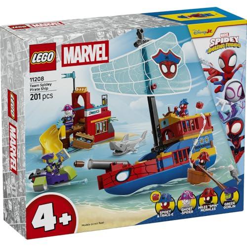 レゴ(LEGO) マーベル スパイディとすごいなかまたち スパイディとすごいなかまたち：かいぞく船 11208 おもちゃ 玩具 ブロック_1