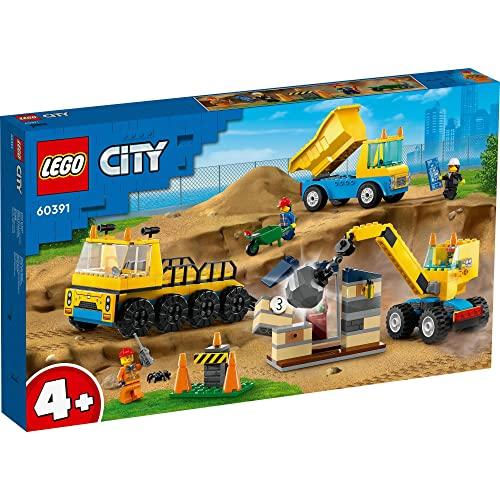 レゴ(LEGO) シティ トラックと鉄球クレーン車 60391 おもちゃ ブロック プレゼント 街づくり 男の子 女の子 4歳 ~｜riftencom｜03
