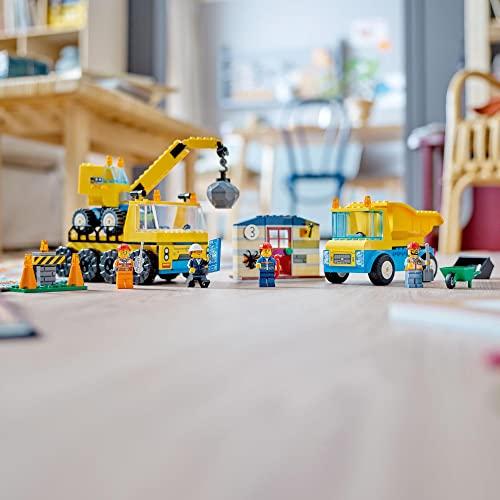 レゴ(LEGO) シティ トラックと鉄球クレーン車 60391 おもちゃ ブロック プレゼント 街づくり 男の子 女の子 4歳 ~｜riftencom｜10